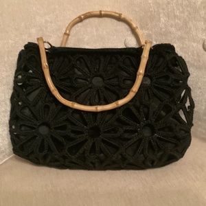 Knitted purse